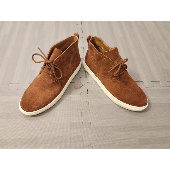 Lucky Brand Lorelle Brown Suede Chukka Boots Mens 7 Desert Sneakers LP-LORELLE